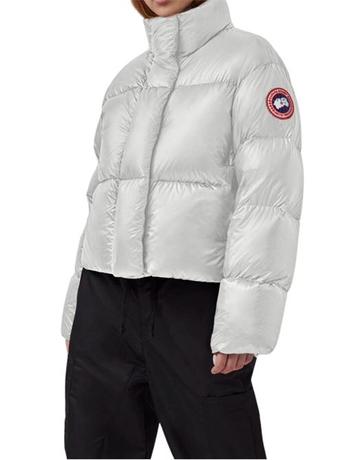 Giacca Donna argento con orlo corto CANADA GOOSE | 2256W200